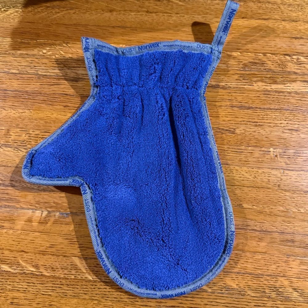 Norwex Dusting Mitt LE Dark Blue NWOT